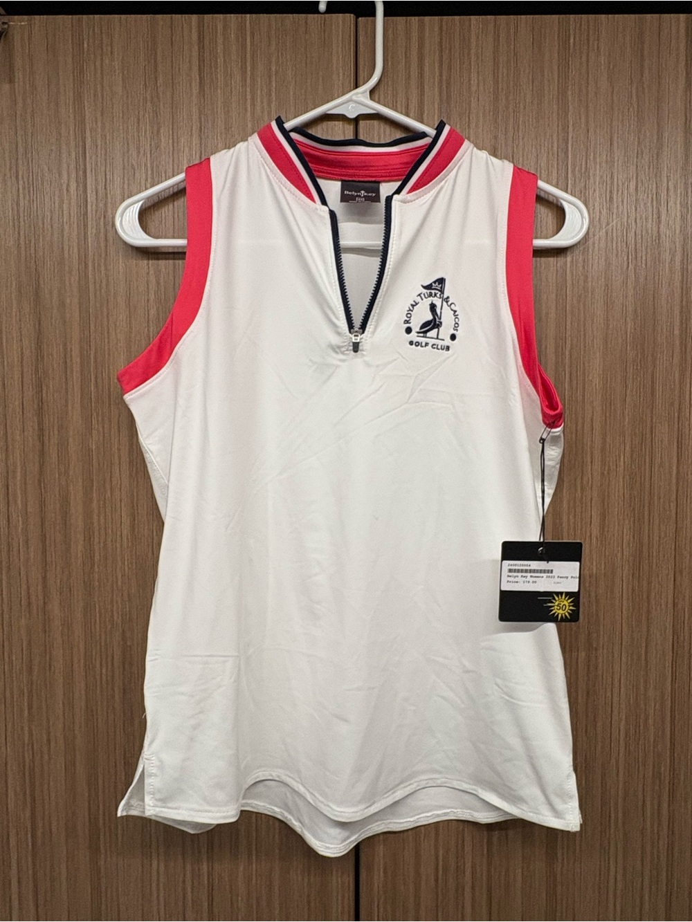 NWT Belyn Key Royal Turks & Caicos Golf Tank